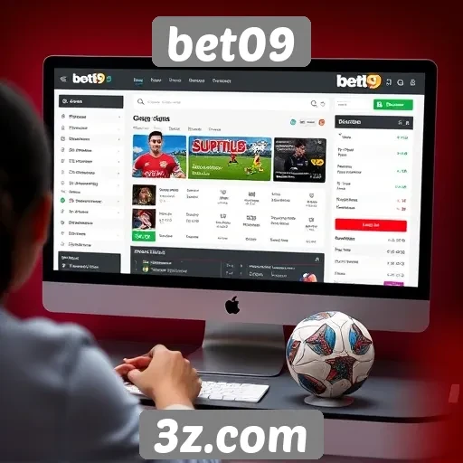 Facilidade de uso da interface do bet09