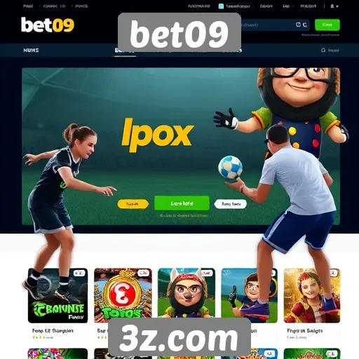 Experiência do usuário no site de jogos bet09